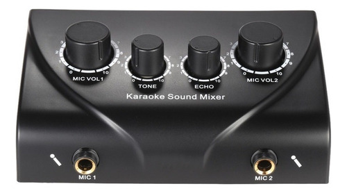 Micrófono Karaoke Estéreo Sonido Mezclador Audio Eco