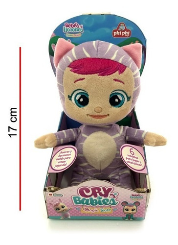 Imagen 1 de 1 de Peluche Cry Babies Katie 17 Cm Cb012 Original