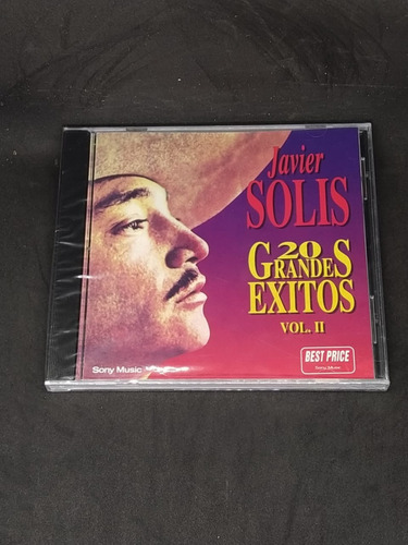 Cd  Javier Solis  20 Grandes Exitos Vol 2       Supercultura