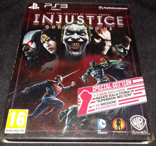 Injustice: Gods Among Us - Edición Especial - Español - Ps3 