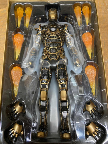 Iron Man Bones 1/6 Marvel Hot Toys Robert Downey Jr Original