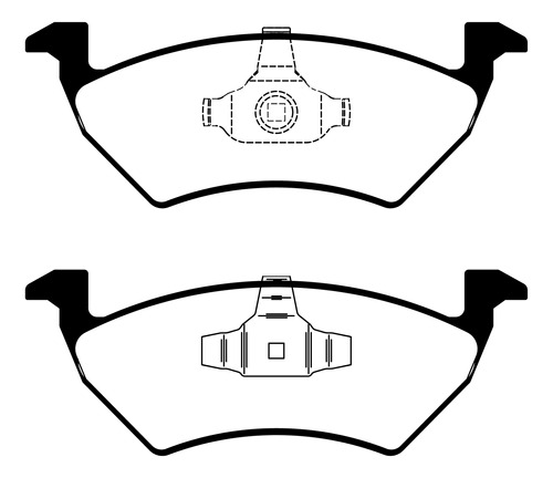 Pastillas De Freno Para Volkswagen Up 1.0 Mpi 14/18 Litton
