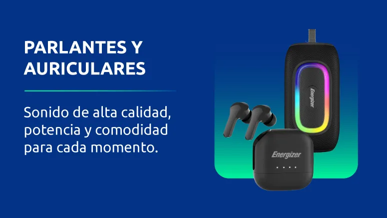 Parlantes y auriculares