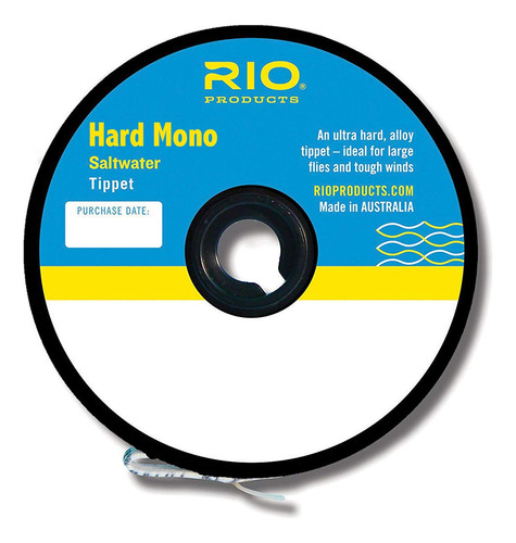 Rio Fly Fishing Tippet Hard Mono Agua Salada 25lb 30yd