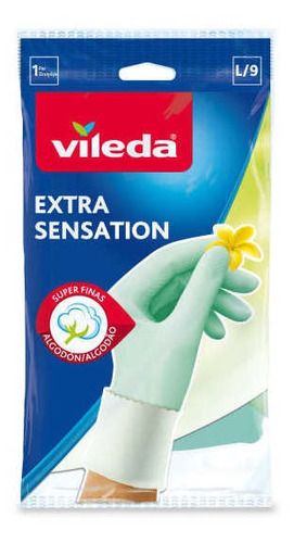 Vileda Guante Extra Sensation Talla L 1 Par