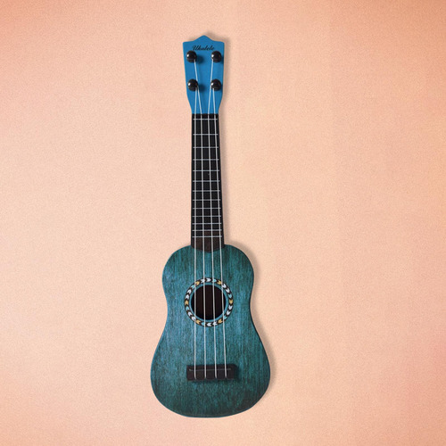 Guitarra Ukelele Realista De 21 Pulgadas, Juguete De