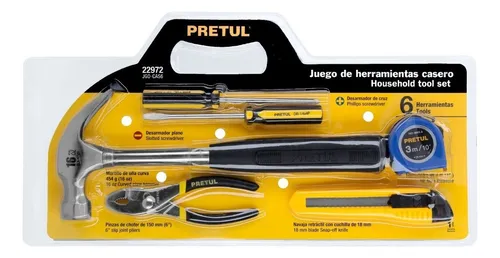 KIT HERRAMIENTA 6 PIEZAS