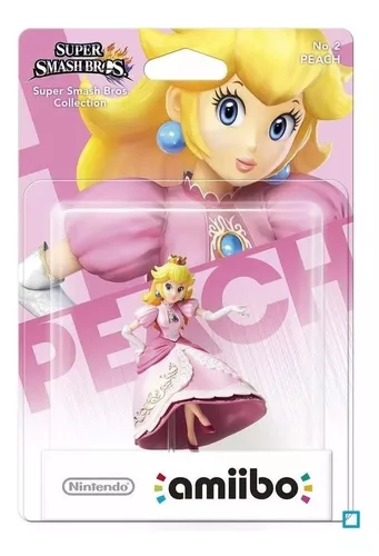 Amiibo Peach Super Mario : : Games e Consoles