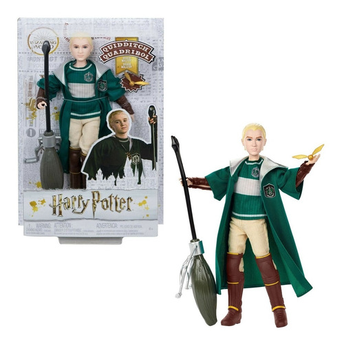 Draco Malefoy Figura Quidditch Cuadribol Harry Potter Mattel