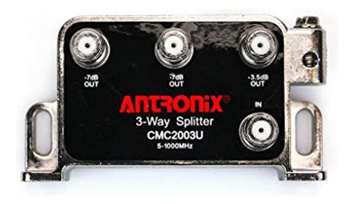 Antronix Cmc2003bu Divisor De Montaje Universal De 3 Vias