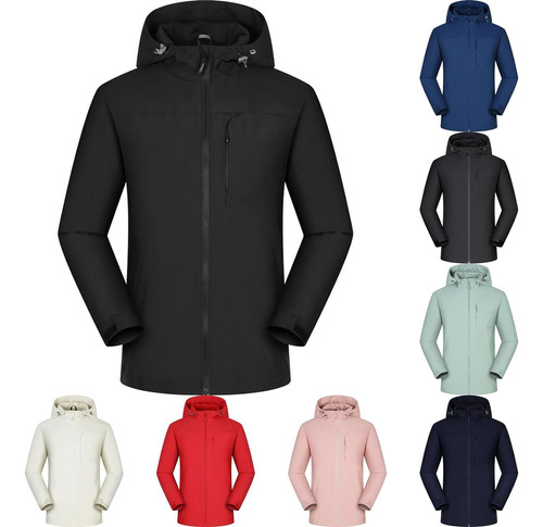 Chaqueta Deportiva Impermeable Motorizado Senderismo Moderna