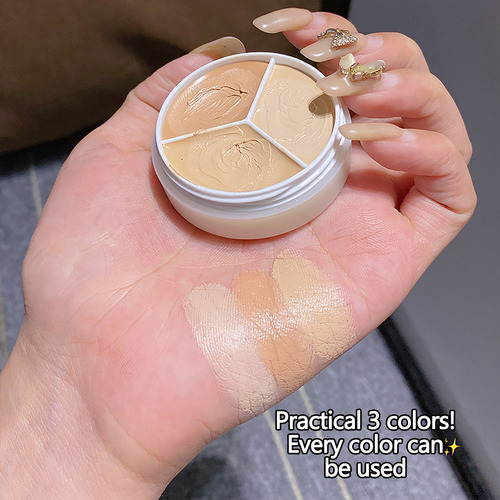 Corrector Tricolor Uv Para Cubrir Manchas, Marcas Y Ojeras