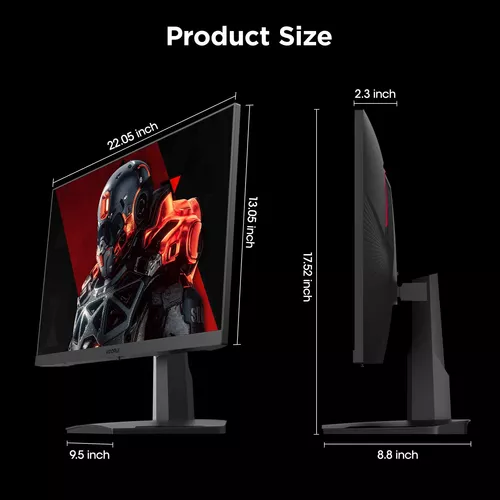 Koorui Monitor De Juegos Fhd De 24.5 Pulgadas, Monitores De.