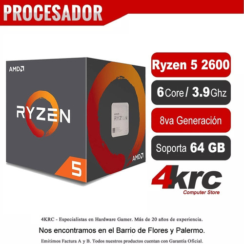 Imagen 3 de 7 de Pc Gamer Armada Amd Ryzen 5 Ssd 480 Ram 8gb Rx6400 4gb Gddr6