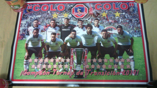 Poster Colo-colo - 1991 - 2002 - 2011- 