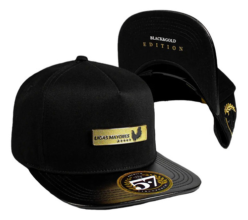 Gorra Cincopunto7 Ligas Mayores Gold Edition