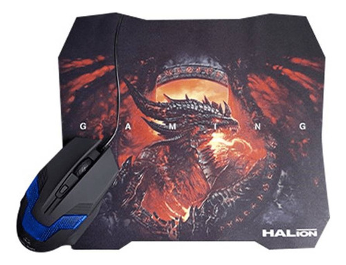 Mouse Y Pad Halion Ha-919p Freak Gamer 6d