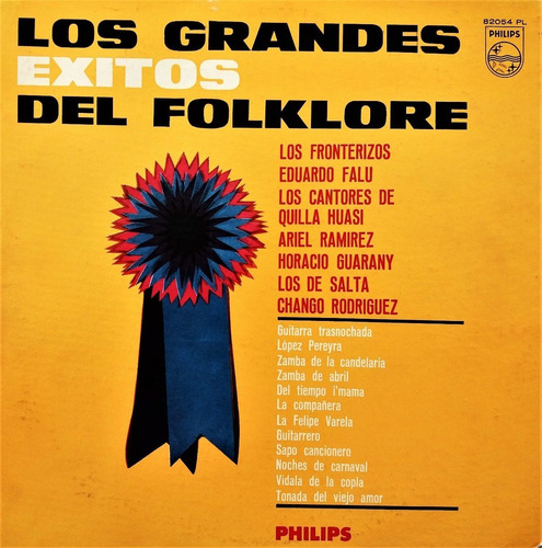 Los Grandes Éxitos Del Folklore - Falu - Guarany Y Lp 