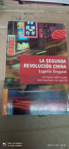 Libro La Segunda Revolución China. Eugenio Bregolat
