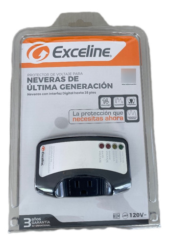 Protector Voltaje Exceline Neveras Ultima Generación 120v