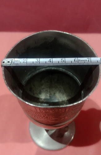 Antiguo Caliz Litúrgico Pieza Religiosa Original De Época (Usado)