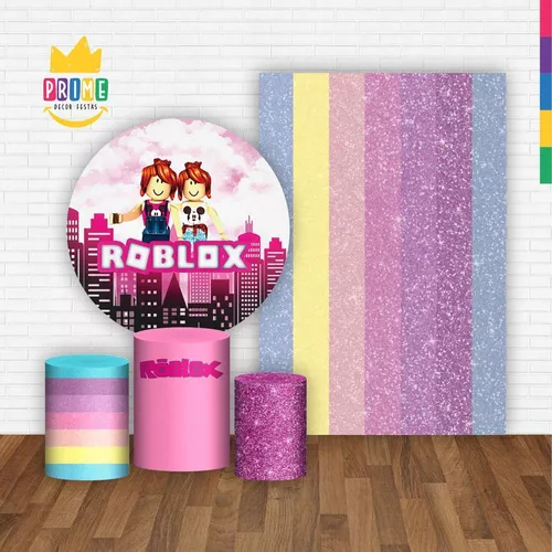 Roblox Rosa - Kit Festa Veste Fácil