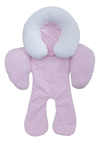 Apoio De Corpo Reversível Rosa Bebê Zip Toys