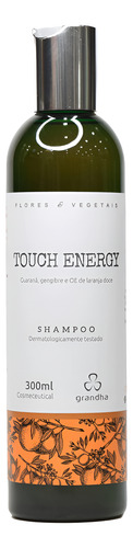 Touch Energy Shampoo 300ml Harmonização E Profunda