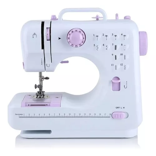 Máquina Coser Portátil Overlock Pedal Eléctrica 12 Puntos - LhuaStore –  Lhua Store