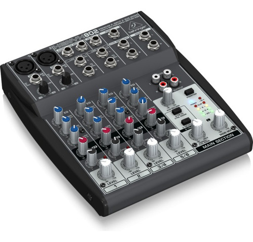 Mezcladora Mixer Behringer Xenyx 802 + Garantía 