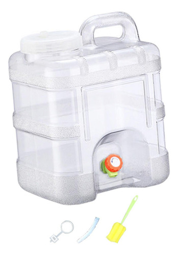 Qmx Recipiente De Almacenamiento De Agua Con Grifo 15l 15l