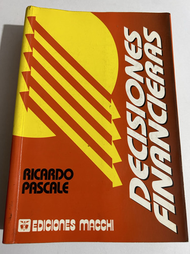 Libro Decisiones Financieras - Ricardo Pascale - Oferta