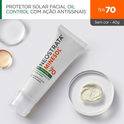 Kit Neostrata Minesol Oil Control + Corpo E Rosto Fps70
