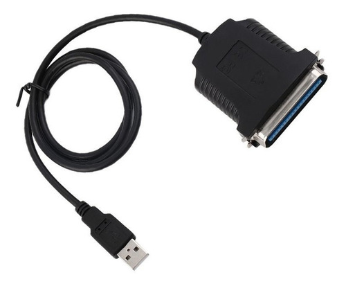 Imagen 2 de 6 de Usb A Puerto Paralelo Lpt1 36 Pines 1284 Adaptador De Cable