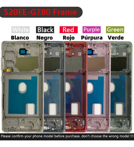 T Pantalla Amoled Con Marco For Samsung S20 Fe Lite G780f