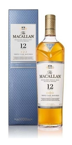 Whisky The Macallan 12 Años Triple Cask 700ml. Macallan 