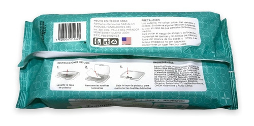 Toallitas Húmedas Para Bebé Well Beginnings 8 Pack