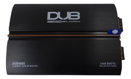 Amplificador Dub 4000 Fuente 4 Canales 2400watts Ab