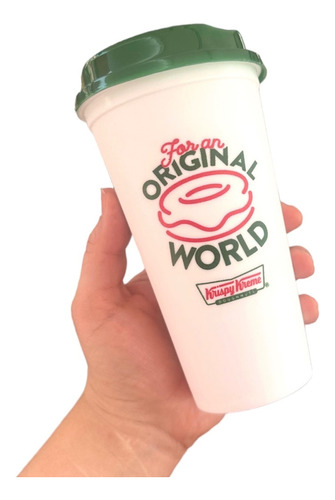 Vaso Krispy Kreme Donas Original Reutilizable Café