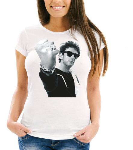 Remeras  Mujer Gustavo Cerati 2 Dtg Digital Stamp Dtg