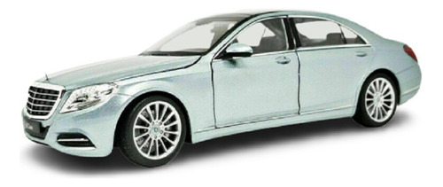 Welly Mercedes Benz Clase S S500 S600 Plata 1/24 [s]