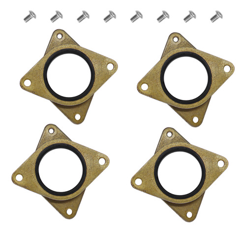 Para Sexo 3, 4 Peças De Latão E Borracha Stepper Motor Dampe