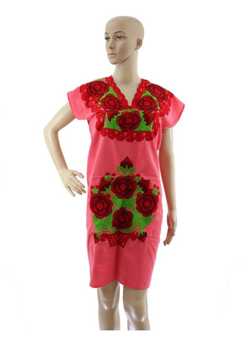 6 Pzs Vestidos Batas Artesanales