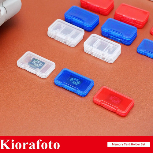 18 Fundas De Plástico Transparente Multicolor Para Tarjetas