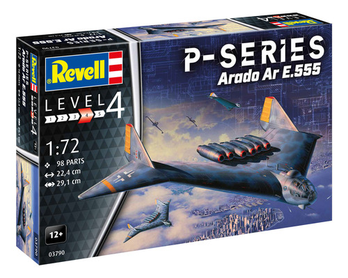 P-series Arado Ar E.555 By Revell # 3790 1/72