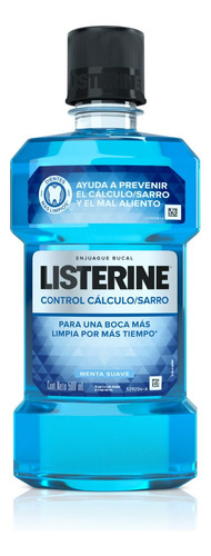 Listerine Control Cálculo 500ml