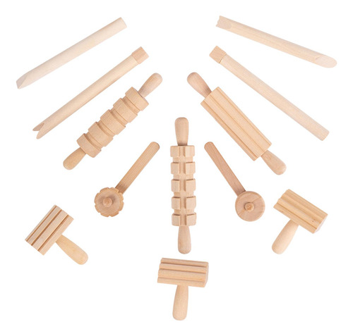 Juego De Herramientas Compatible Con Masa De Madera 12