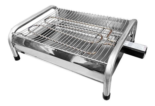 Churrasqueira elétrica Tok Grill Light ll 127V prateada