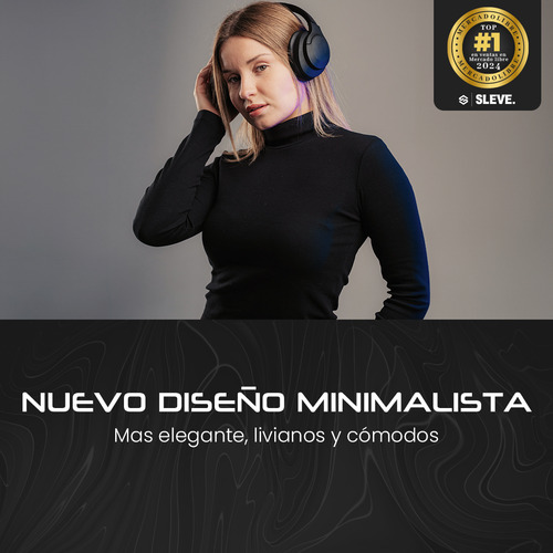 Audifonos Inalambricos Bluetooth Sleve Pulse Anc Blue Sky