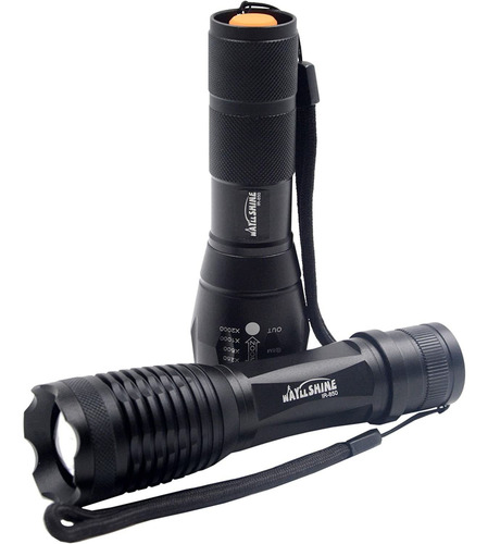 Paquete De 2 Linterna Ir De 850 Nm Con Iluminador De In...